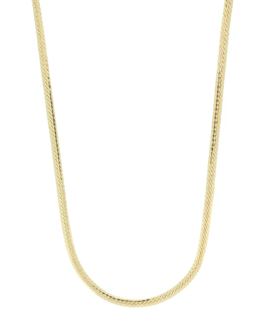 9CT Y/G HERRINGBONE 4.20m/45cm